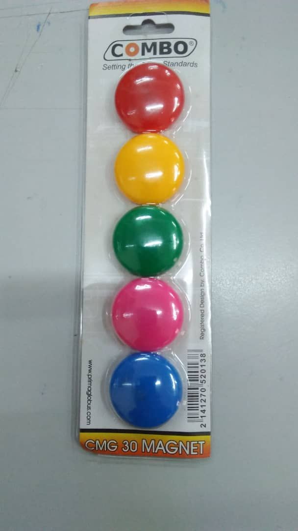 BUTTON MAGNET - 20 CENT