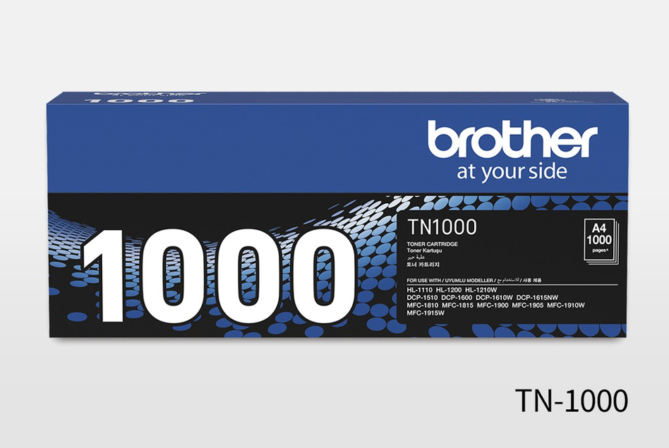 Brother Toner Cartridge TN-1000 Black