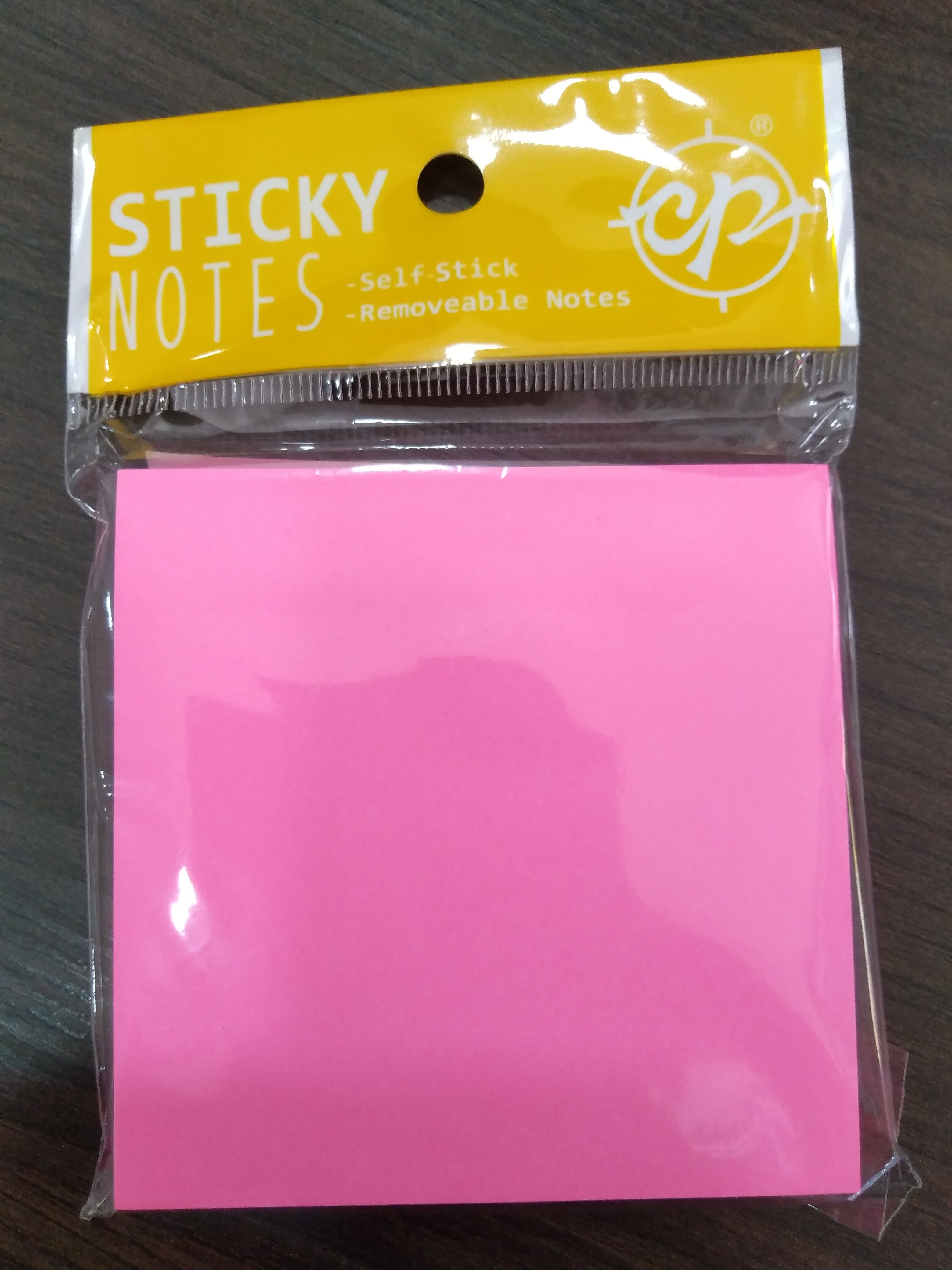 STICKY NOTE CP 3 X 3 - PINK ( NEON COLOUR)