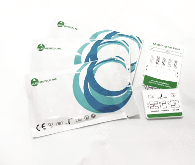 ACRO Multi-Drug 5 Drugs Rapid Test Panel (THC,MET,AMP,OPI,KRA) FDA Approved