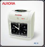AURORA Time Recorder AURORA AC-8 FREE punch card