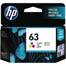 HP 63 Tri-color Ink Cartridge (F6U61AA)