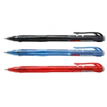 Gsoft ball pen W2 0.5mm (25pcs/box) - Black, blue, red