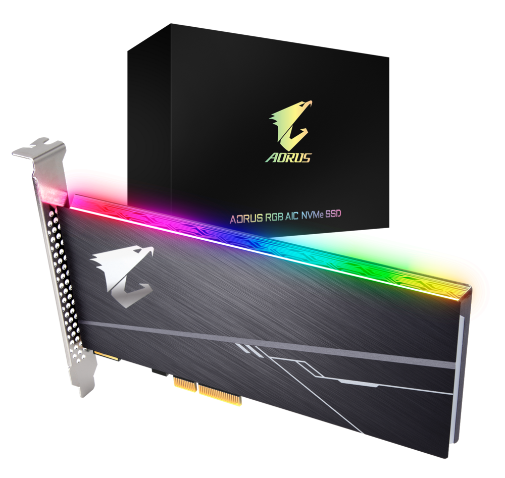 Genuine Malaysia Gigabyte Warranty - GIGABYTE AORUS RGB AIC GEN (G3X4) 512GB SSD