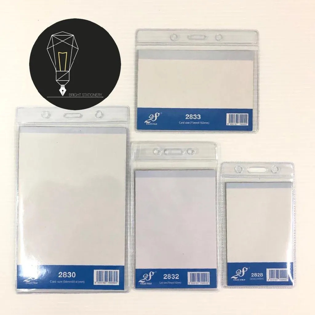 EAST FILE 2833 NAME CARD HOLDER 100PCS/PAC