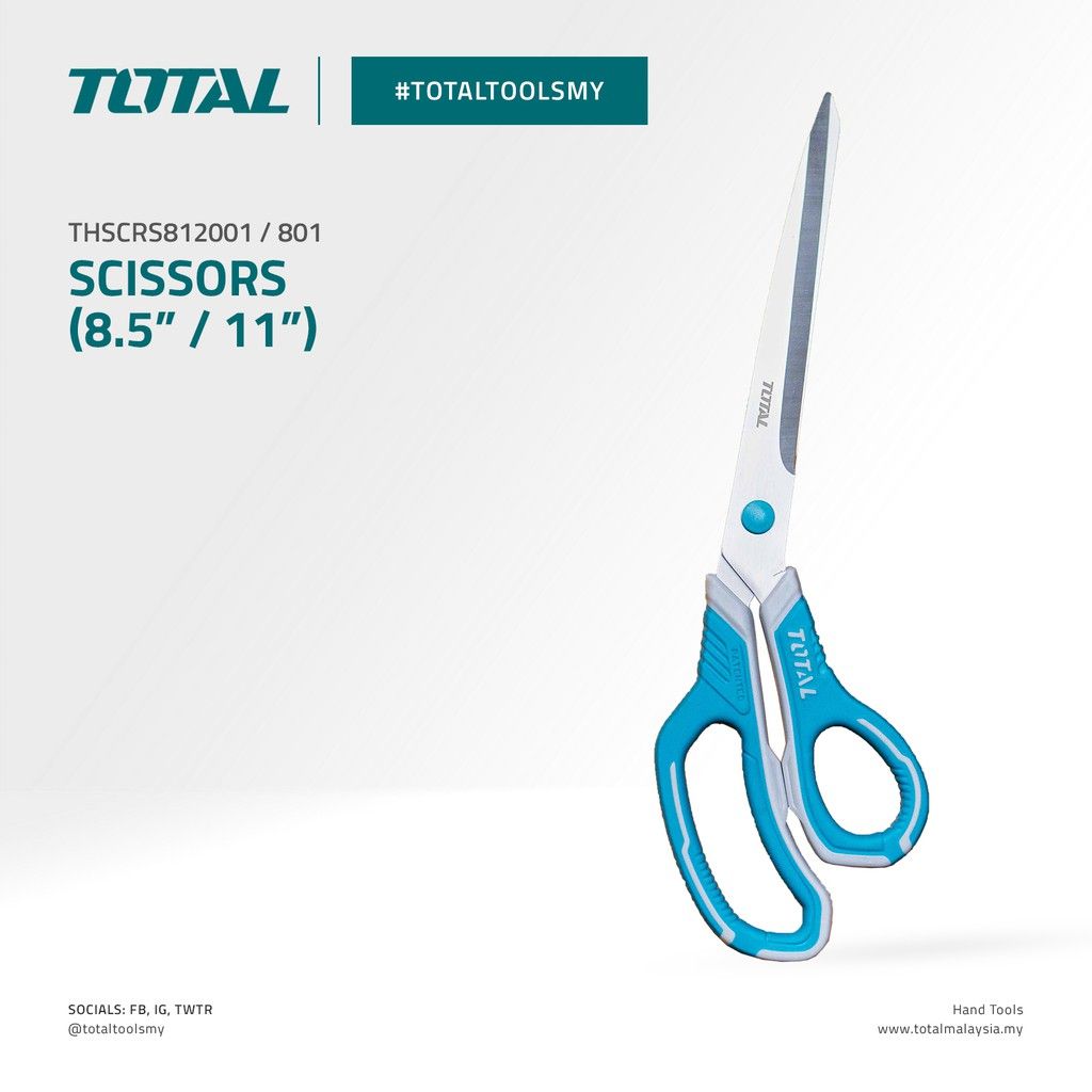TOTAL SCISSORS (8.5"/11") THSCRS812001/THSCRS812801