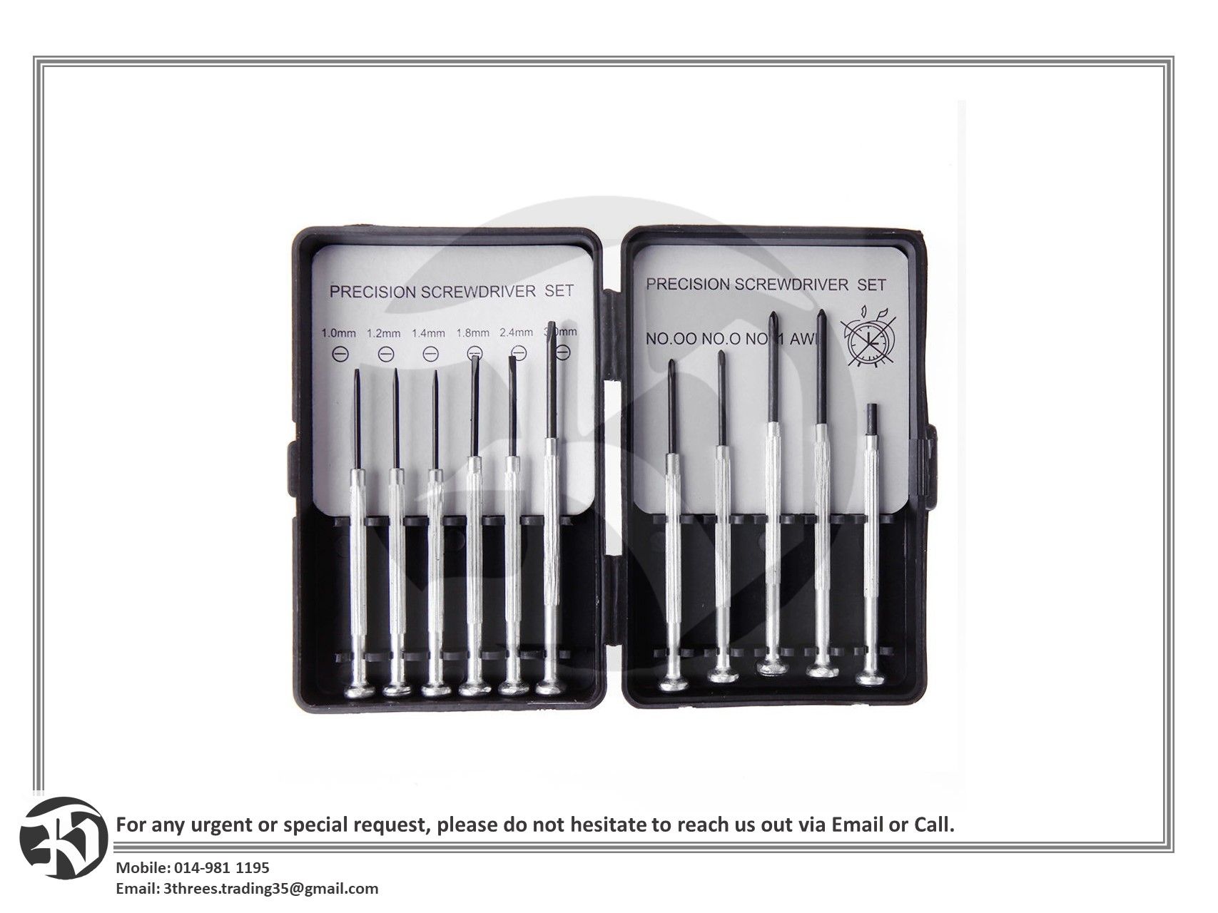 Precision Screwdriver Mini Set 11pcs