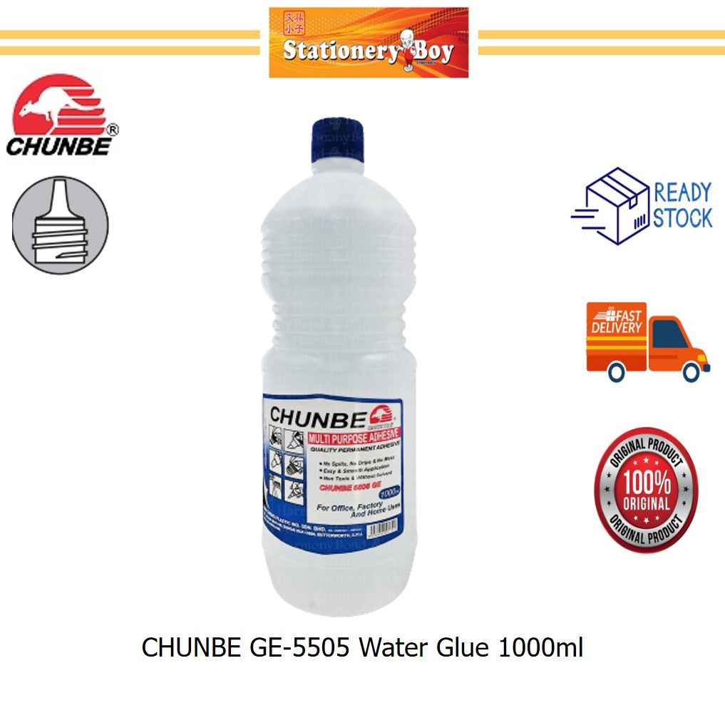 CHUNBE Water Glue GE5505 1000ml / Gam Cecair