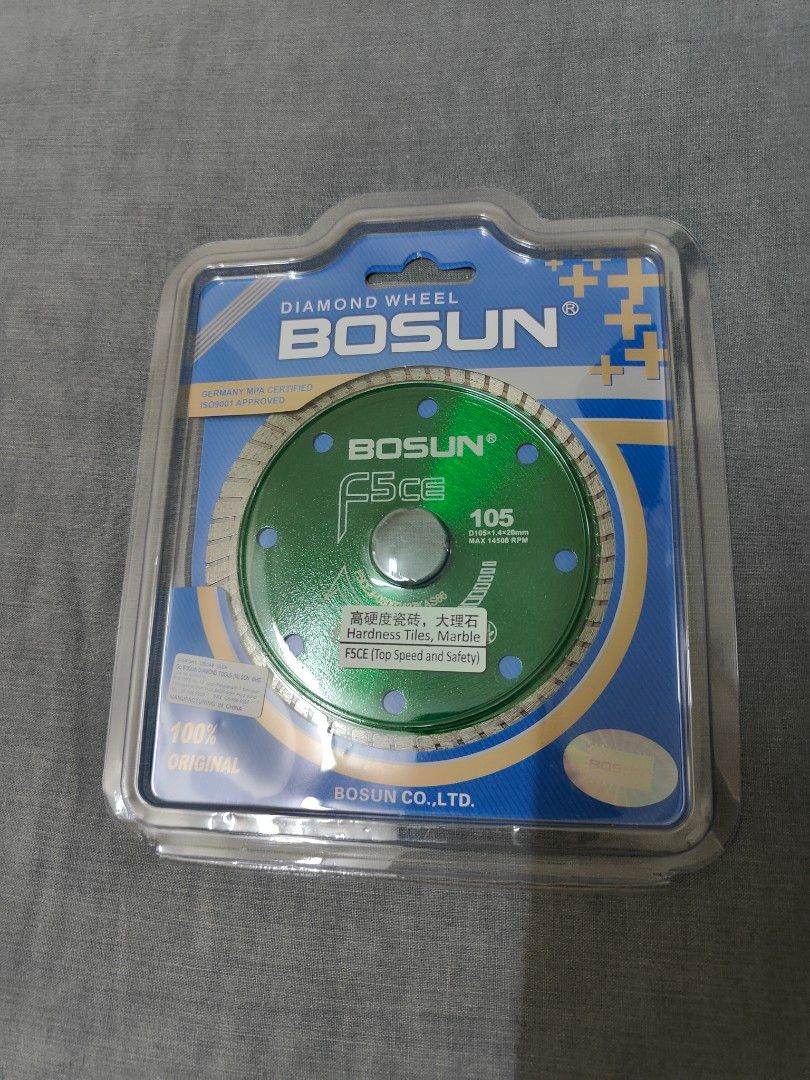 BOSUN DIAMOND WHEEL 4" F5CE