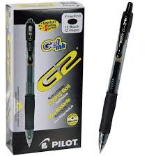 Pilot Gel Pen G2 0.7mm Black