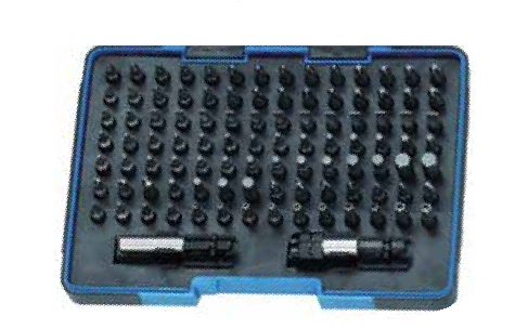 Temo 100Pc 1/4鈥�Hex. Dr. Screwdriver Bit Set