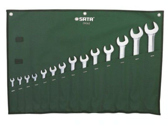 Sata 14PC COMBINATION WRENCH SET (METRIC)