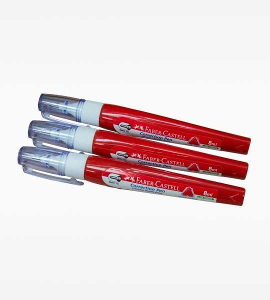 FABER CASTELL CORRECTION PEN 8ml - BOX OF 12pcs(FC169312)