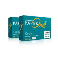 A4 75GM 500'S P/PAPER - PAPER ONE