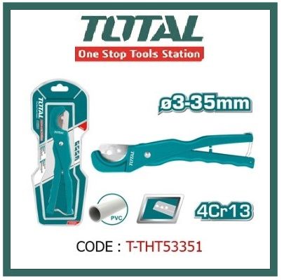 TOTAL THT53351 PVC Pipe Cutter 3-35mm