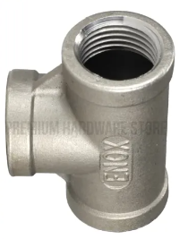 3/4" Enox Stainless Steel SUS304 Tee Nipple Hose Fittings