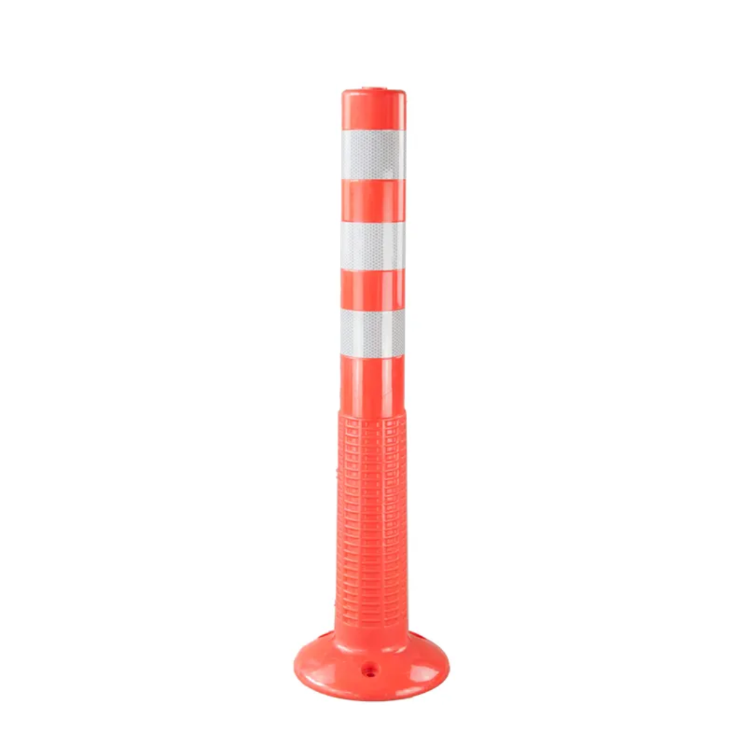 Road Safety Flexibar Post / Flexi Pole / Traffic Pole / Traffic Barrier / Road Barrier / Traffic Cone / Pengawal Tiang Jalanraya # Ketinggian : 30" Inci # RS1479 ( KTT : 1 Set @ 2 Tiang )