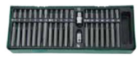 JONNESWAY 40PCS 3/8" & 1/2" DR. POWER BIT SET