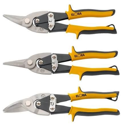 Others *Elora 402/1 S3 3pc. Shape Cutting Lever Tin Snip Set