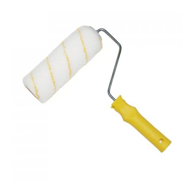 Besi & Logam #7210CF 180.0MM (7") Cage Roller Frame, 12.0MM Acrylic Medium Pile Roller Sleeve