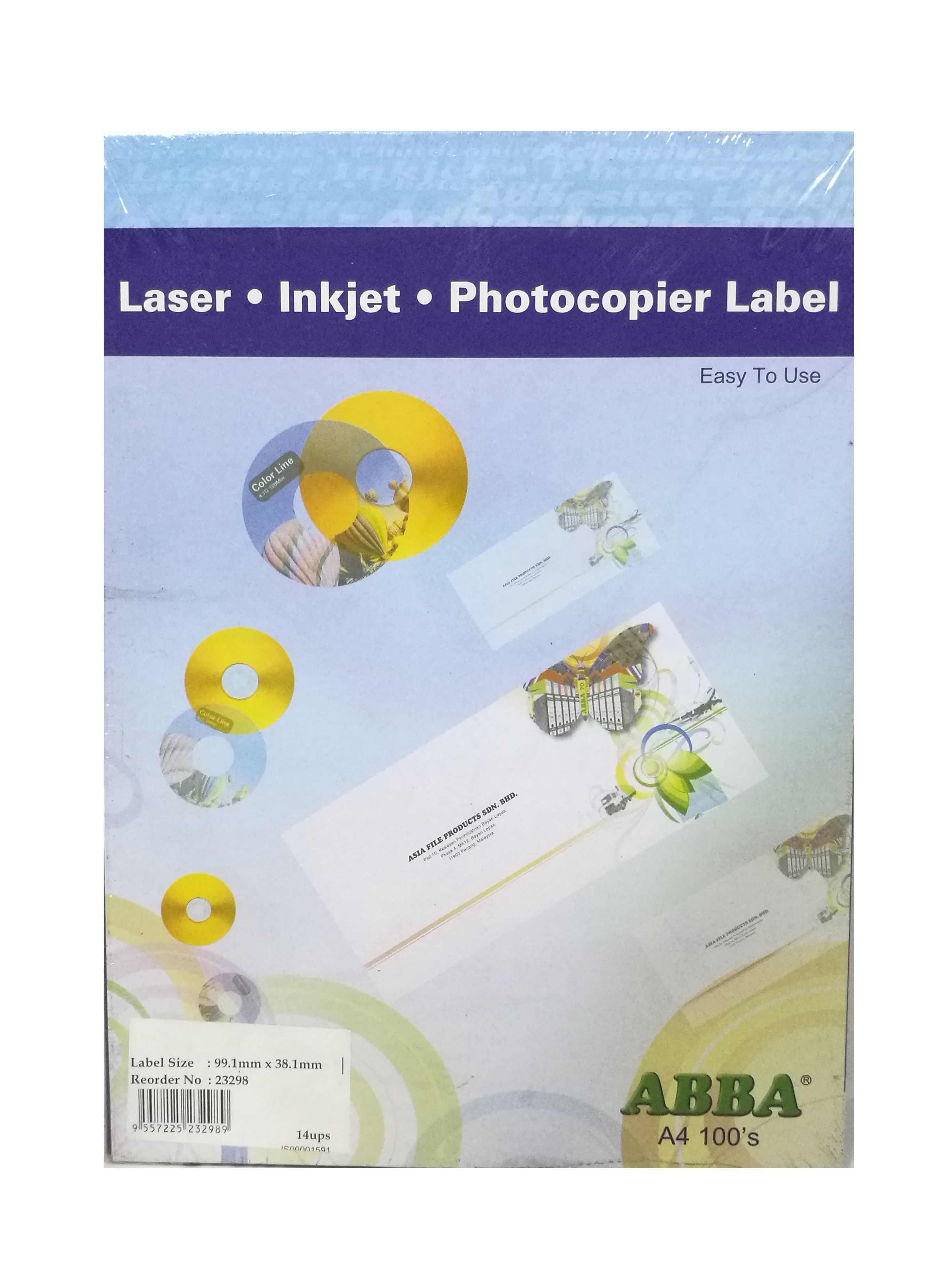 ARCO COPIER LABEL 23298