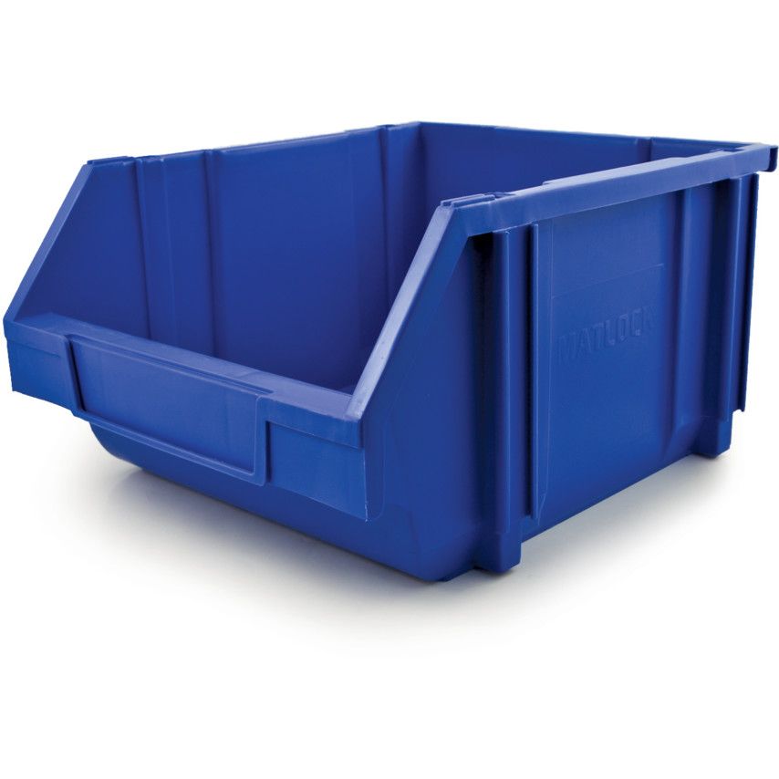 *Matlock Storage Bin Plastic Blue