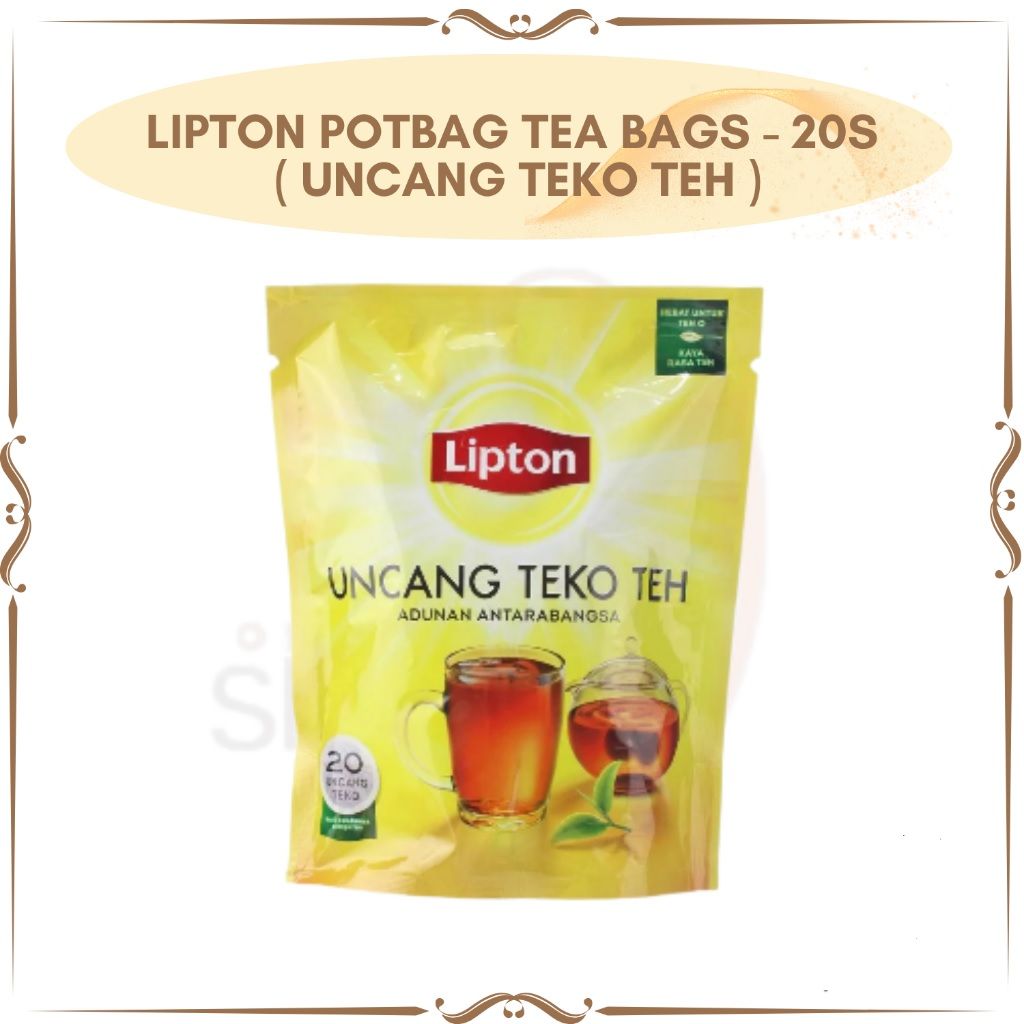 Lipton Potbag Tea Bags Lipton Uncang Teko Teh - 20s (Flavor: Yellow)