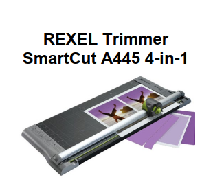 Genuine Malaysia Rexel Product - REXEL Trimmer SmartCut A445 4-in-1 2101966