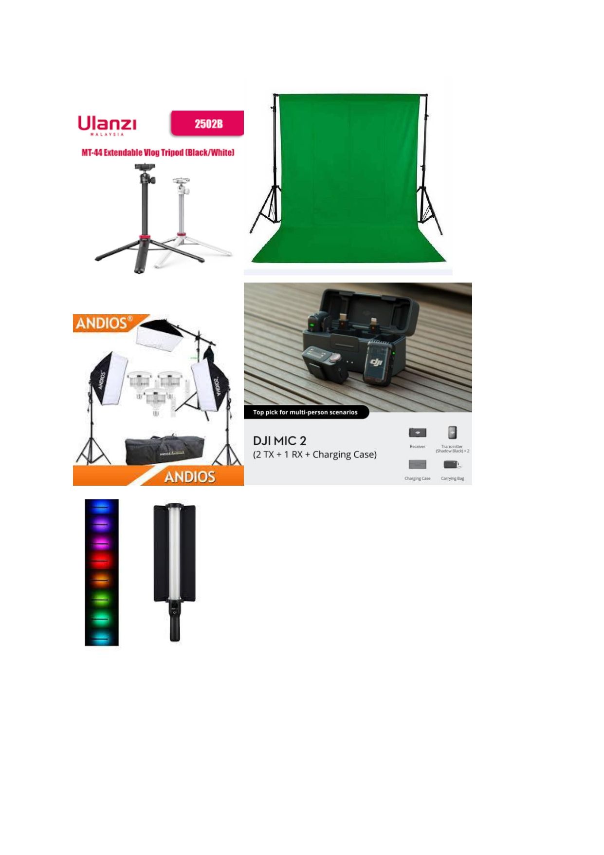 Photography Kit Set