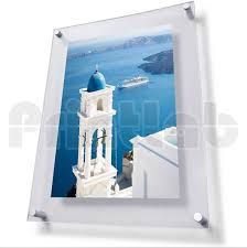 Acrylic Sandwich Frame With Installation