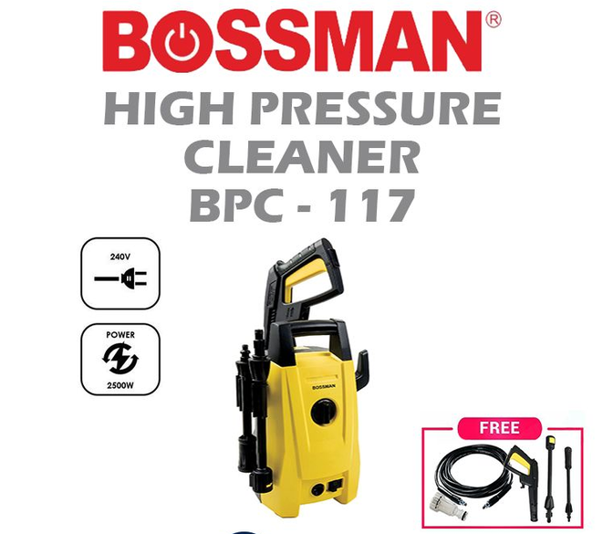BOSSMAN BPC117 High Pressure Cleaner