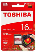 TOSHIBA SD EXCERIA 16GB