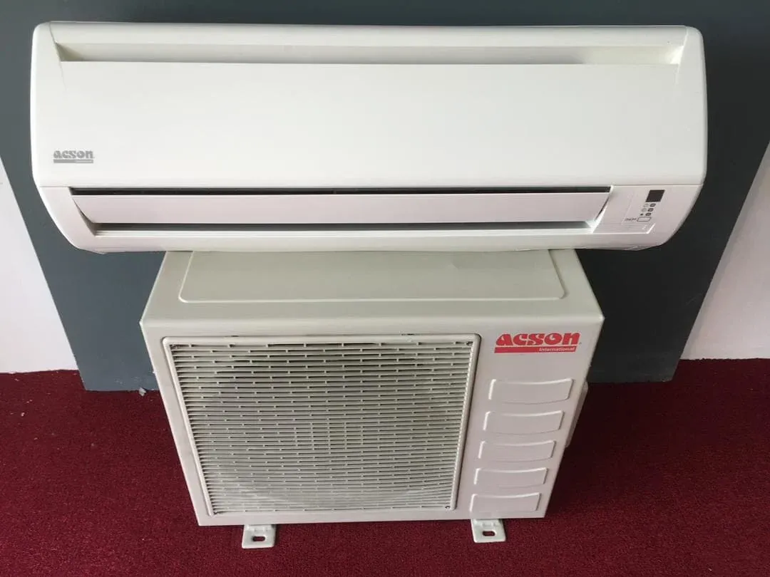 ACSON R32 1HP AIR COND Non Inverter (WALL) With Installation