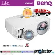 BenQ MW826ST WXGA 3400 Lumens Short Throw Projector