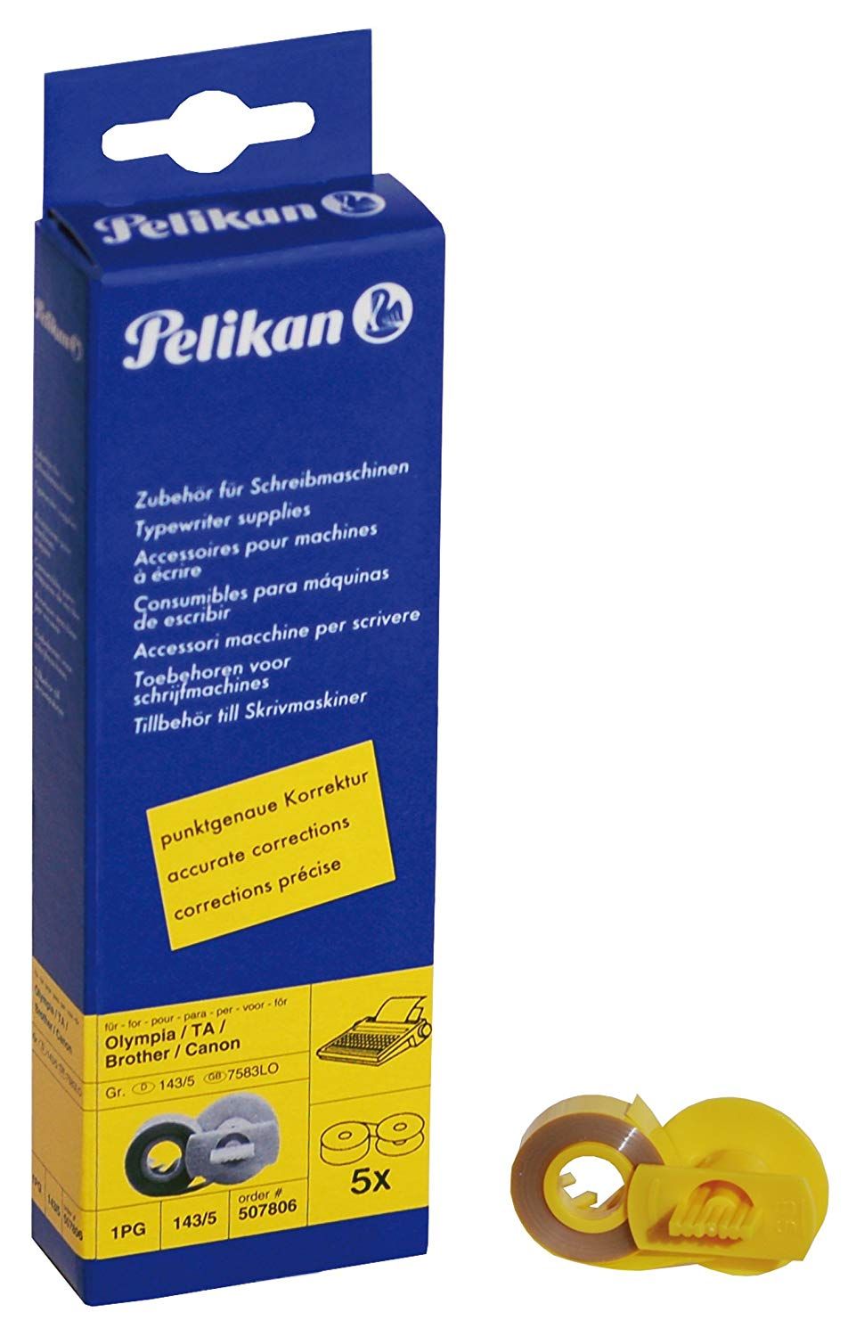 Pelikan Lift Off Correction Tape 143