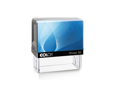 COLOP P50 Self Ink Rubber Stamp with Custom Rubber