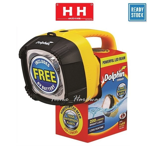 Eveready Dolphin 6V Lantern Led with 2 units 6V batteries