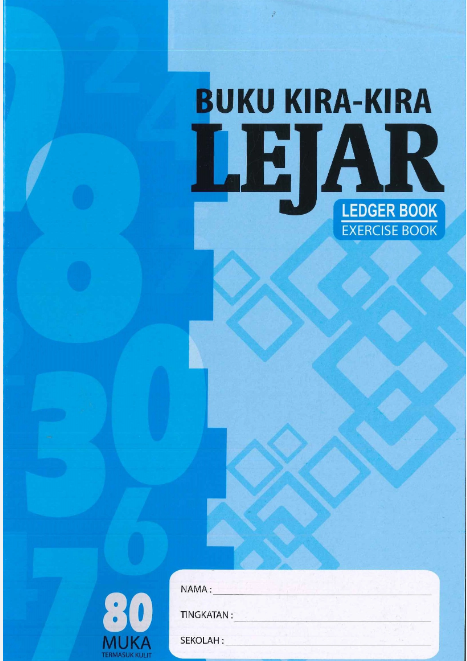 Buku Kira Kira Lejar - 80 pages