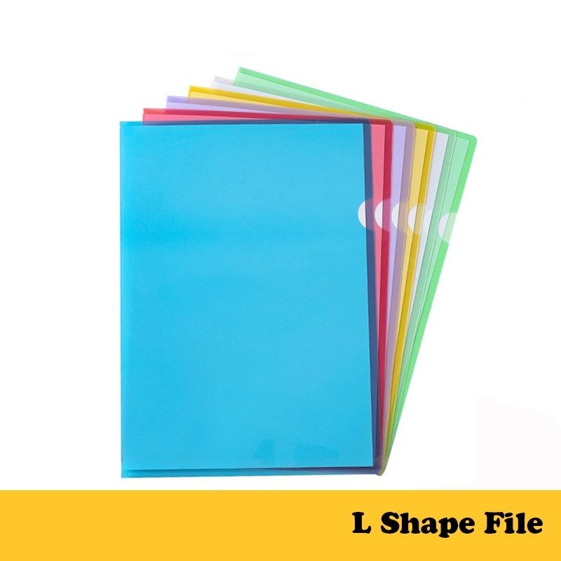 A4 L Shape Transparent File (10pcs)