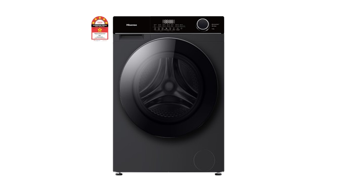 Hisense Front Load Washer 10.5kg Inverter AI Wash Allergy Care (Premium Black)