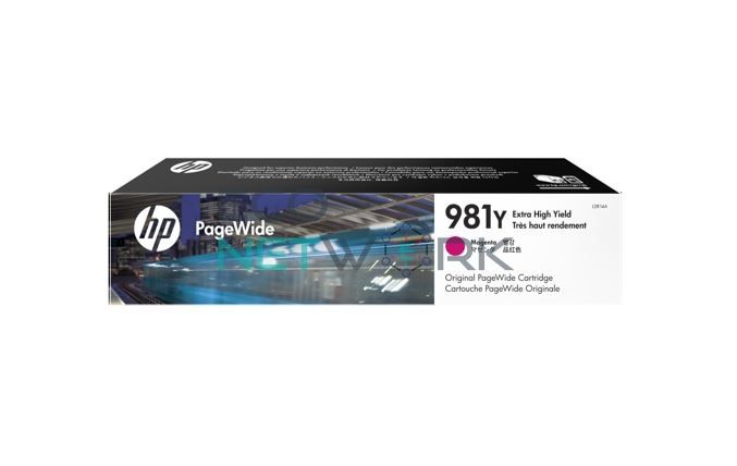 HP 981Y Extra High Yield PageWide Cartridge Magenta L0R14A