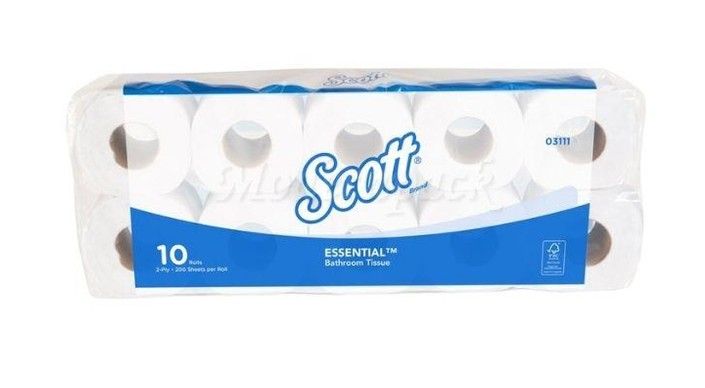 Scott Bathroom Tissue Roll 2 Ply 10 x 160 sheets