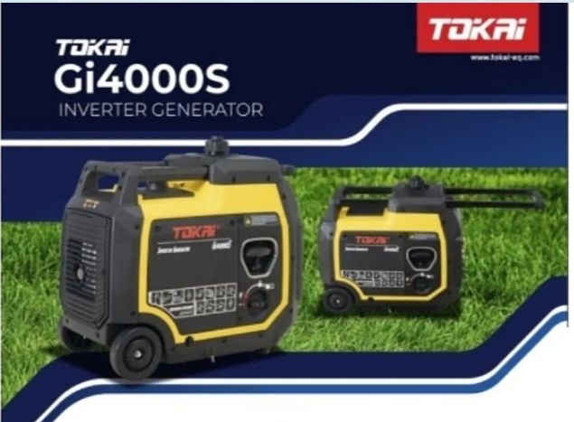 Tokai 230V 3.8kW Portable Inverter Silent Generator (GI4000S)