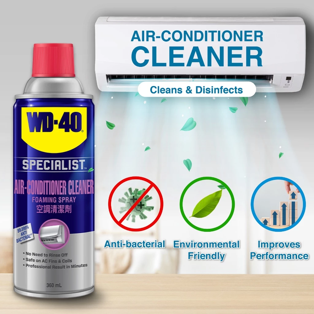 WD40 Specialist Air Conditioner / Aircond Cleaner ( 360 ml )