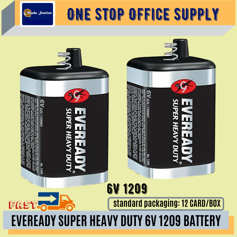 Eveready Super Heavy Duty Battery 6V /Eveready /Battery /6V /Super Heavy Duty Battery /Lantern /Eveready Battery /Eveready Super Heavy Duty Battery