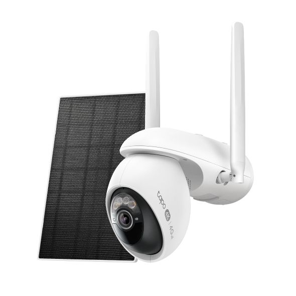 Tp Link Solar-Powered Pan/Tilt 4G LTE Security Camera Kit Tapo C665G KIT