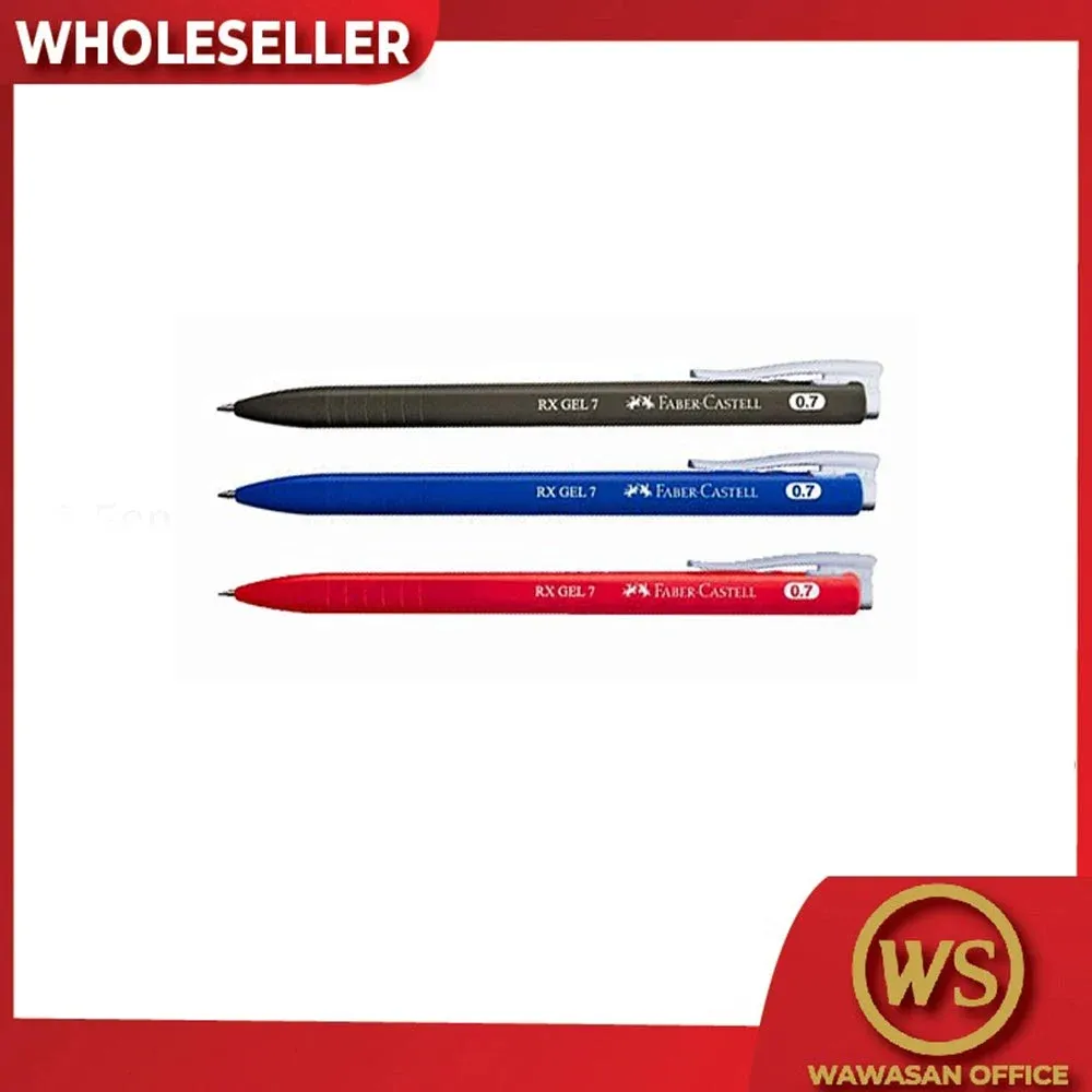 FABER-CASTELL RX GEL PEN 0.7MM