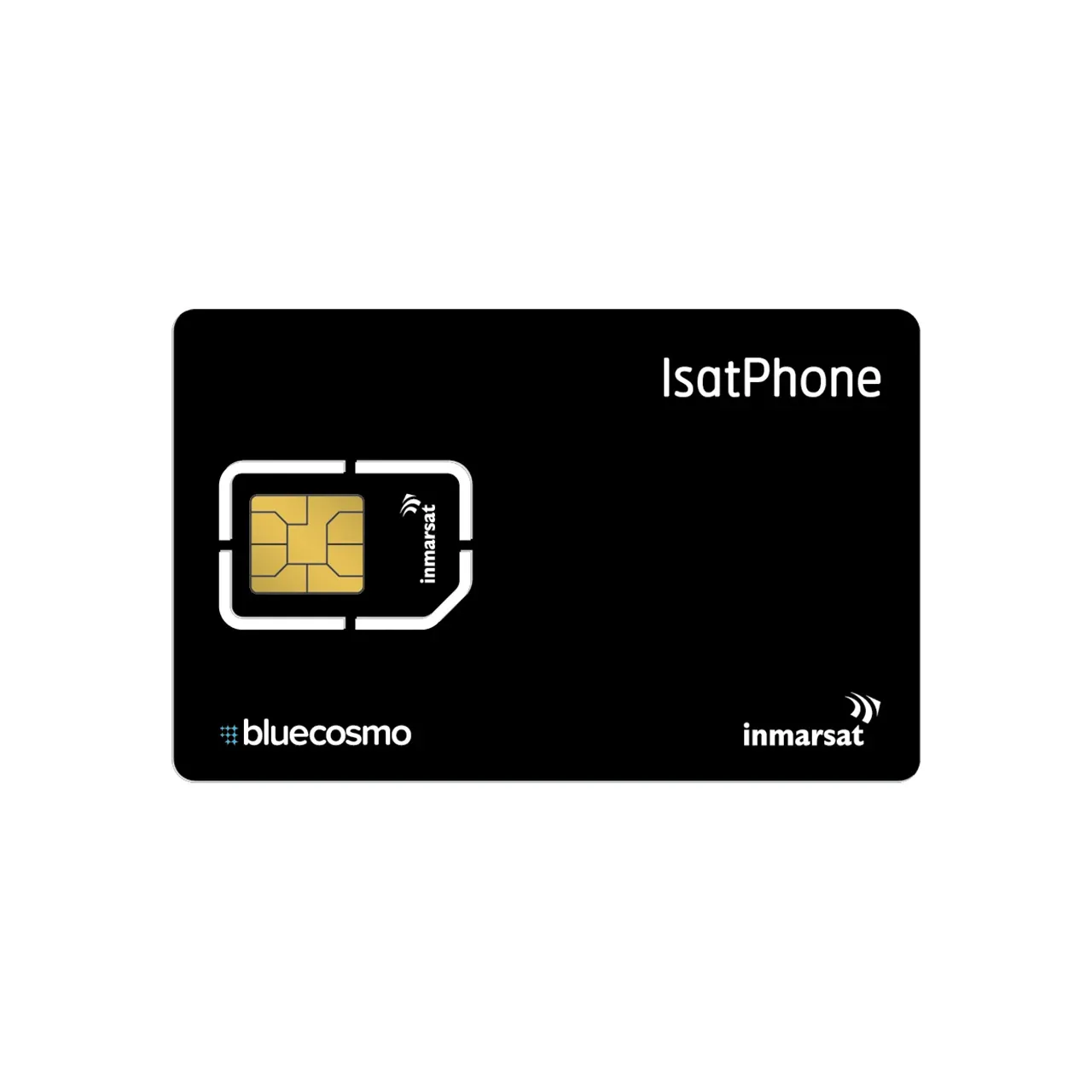 INMARSAT IsatPhone 2 Satellite Phone + IsatPhone 100-5000 Unit Prepaid SIM Card