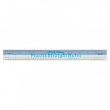 HIGH CLASS STRAIGHT PLASTIC RULER 12"