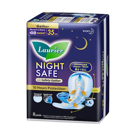 LAURIER NIGHT SAFE WING 35 GATHERS 16s